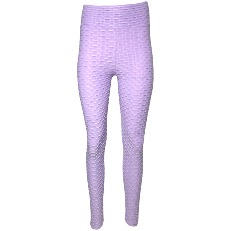 Lavender Flow Stretch Leggings Αθλητικό Κολάν