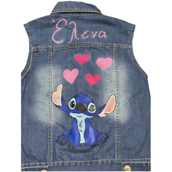 ΠΑΙΔΙΚΟ CUSTOM JEAN ΓΙΛΕΚΟ STITCH